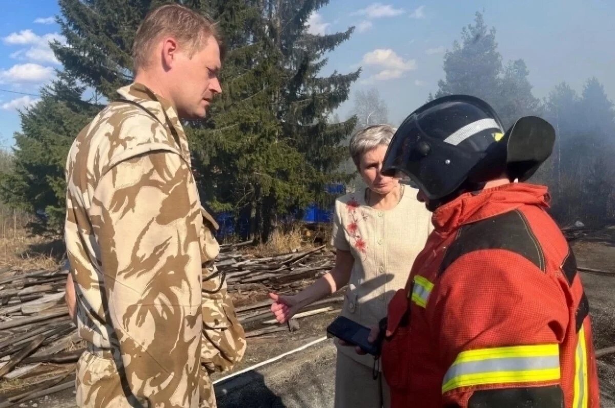    В Гридино и Беломорске произошли пожары