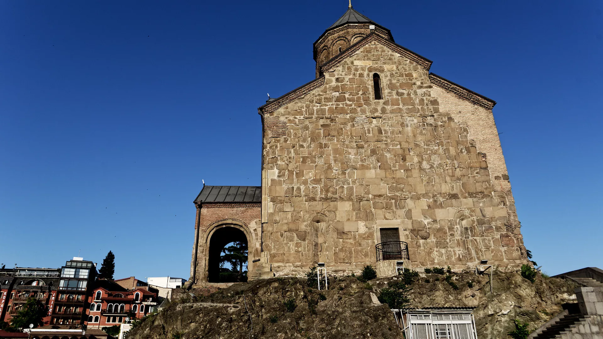 Метехская церковь © photo: Sputnik/ Stringer