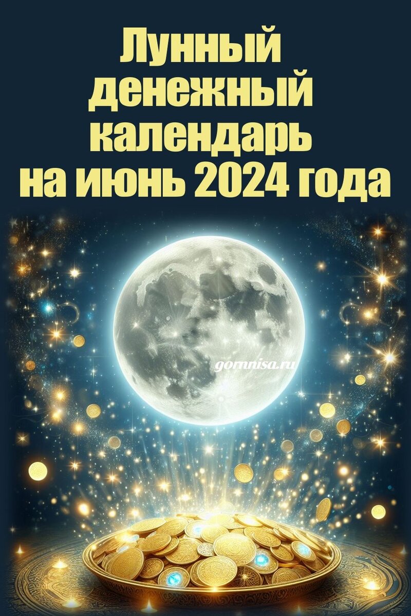    Лунный денежный календарь на июнь 2024 года Pavlov A