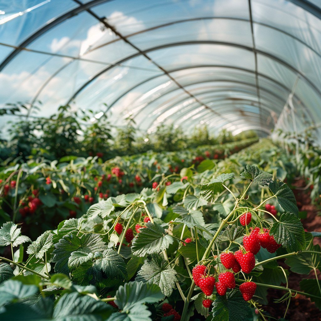 Ягодное наслаждение: выращиваем клубнику, малину и ежевику в теплице. Казахстан. Теплицы. Костанай. Алматы. Астана. Актау