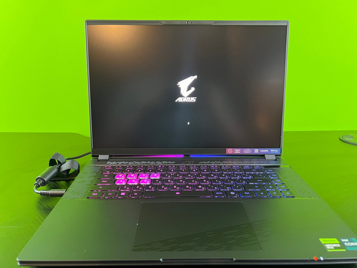 Ноутбук игровой gigabyte aorus 16x 16
