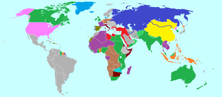  Карта на конец 19 века