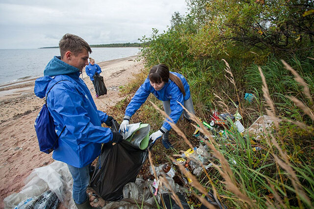 На берегах тверских водоемов сегодня проходит «Марафон зеленых дел»