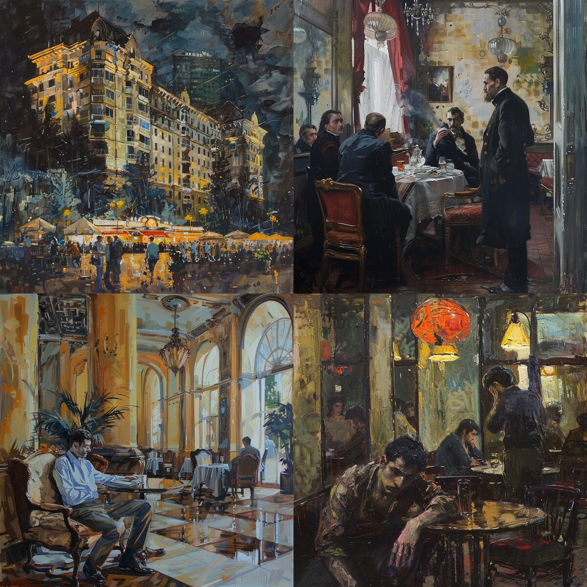 * Фото сгенерировано нейросетью по запросу «Оскар Уальд в гостинице Украина вместе с Горбачёвым 