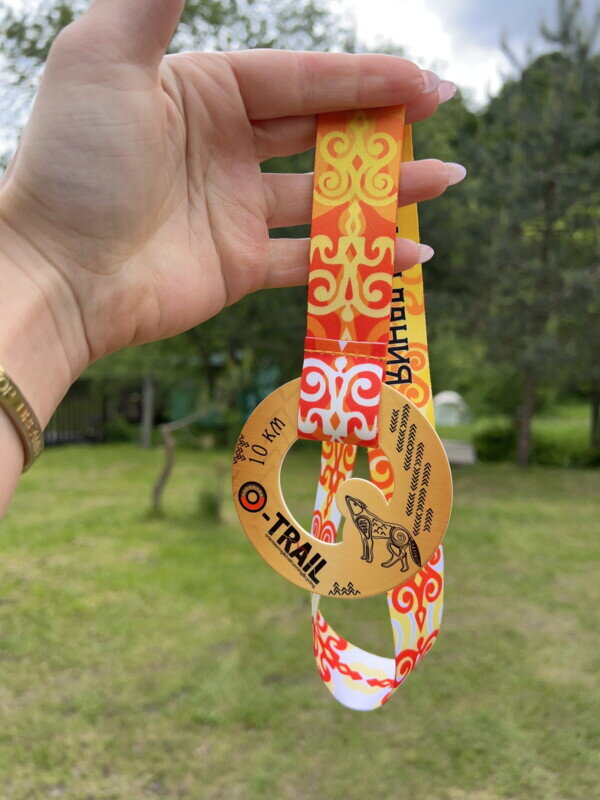 медаль за мой первый Trail в горах