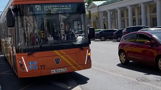 Маршрут 60 электробуса ярославль