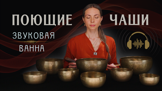 Поющие чаши | Звуковая ванна