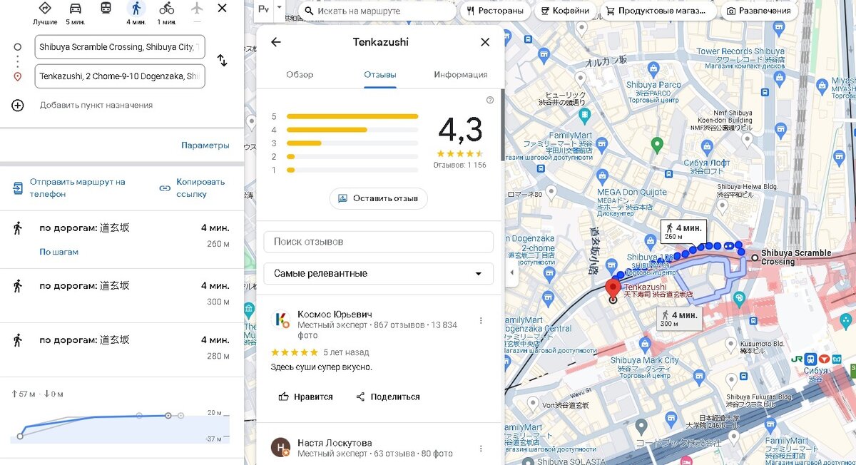 дорога от Сибуя скай до ленточной сушильни