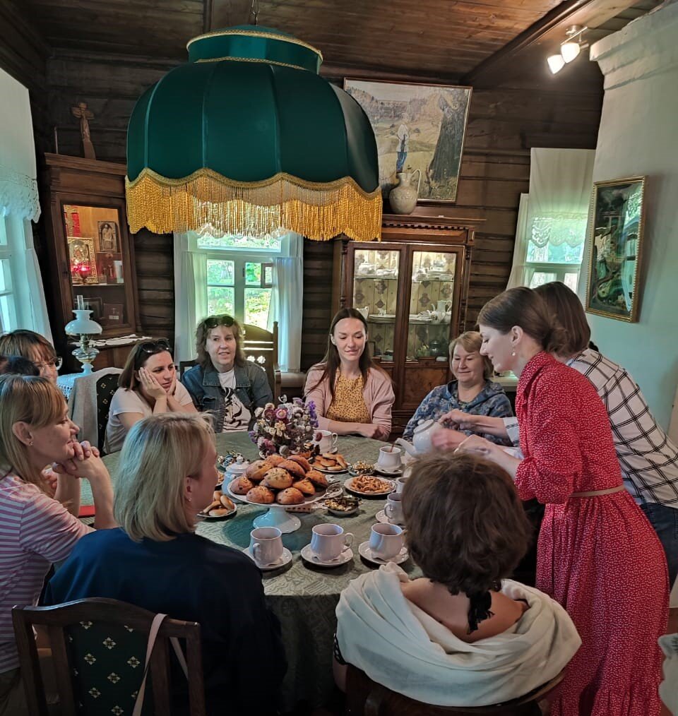 Чаепитие в Доме урядника. 