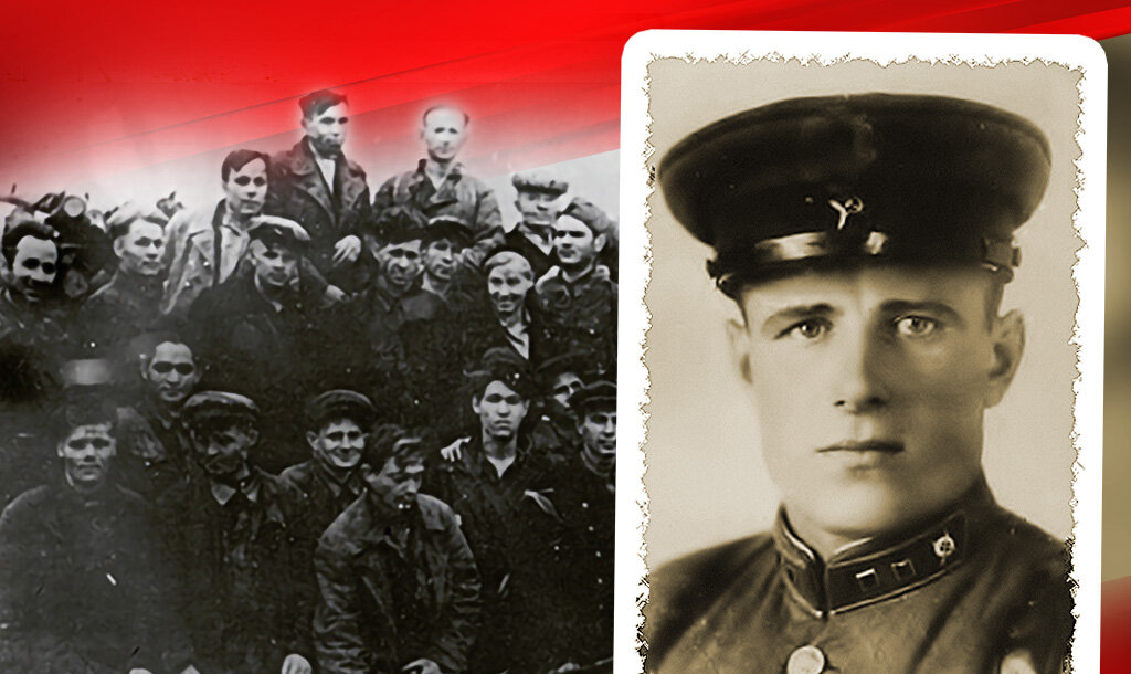 Отряд "Грозный". Озмитель - в нижнем ряду пятый слева / Фёдор Фёдорович Озмитель