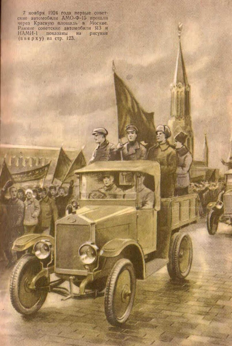 Иллюстрация из книги Ю. Долматовского "Повесть об автомобиле". С сайта publ.lib.ru.