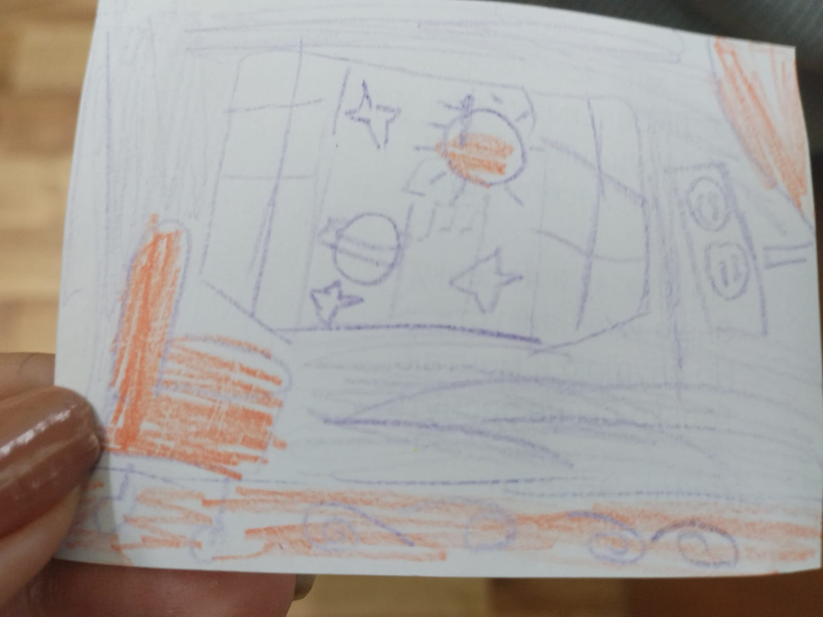 "Земля в иллюминаторе" - вернее, в окне