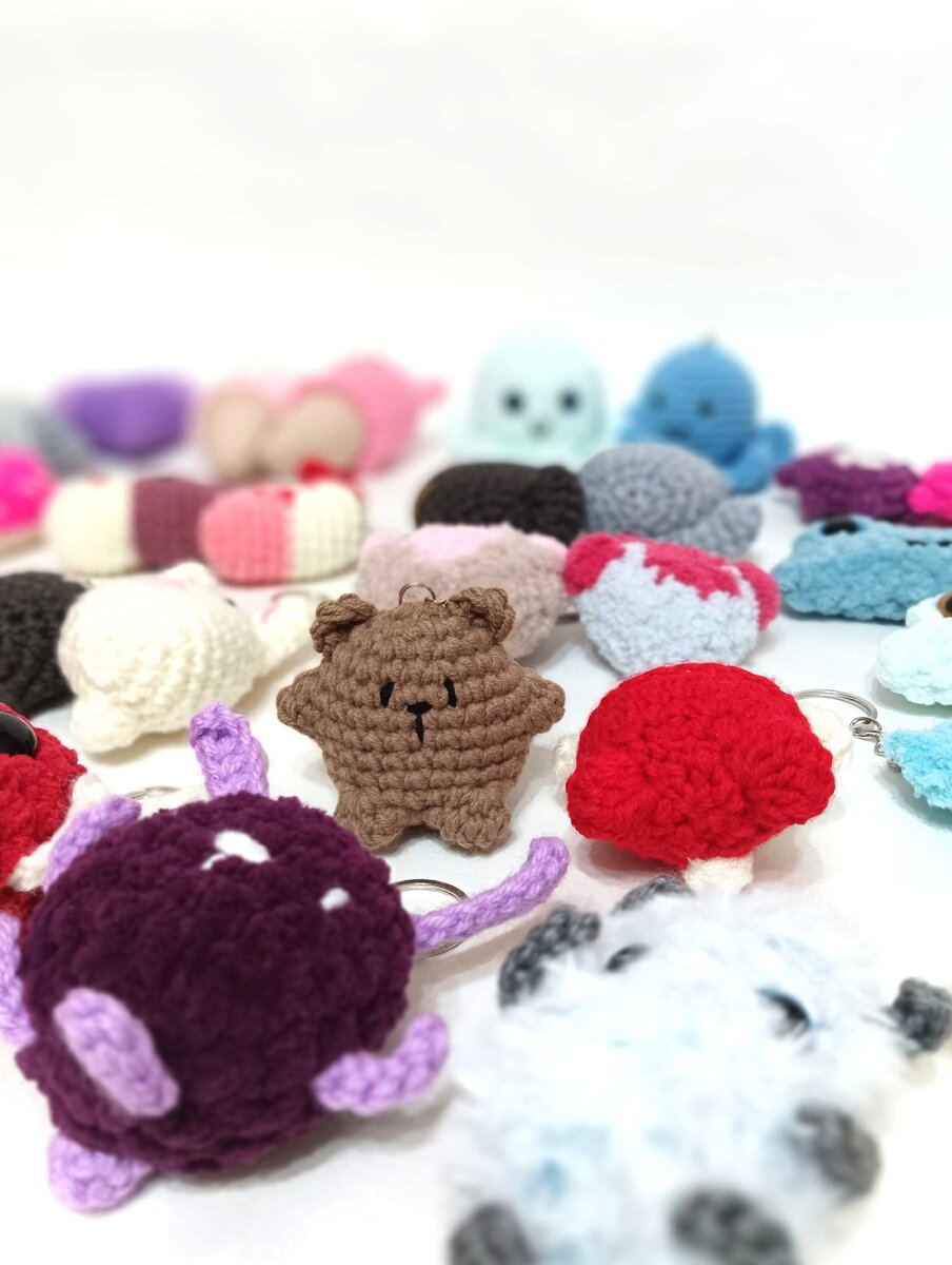 Прикольные брелочки ручной работы