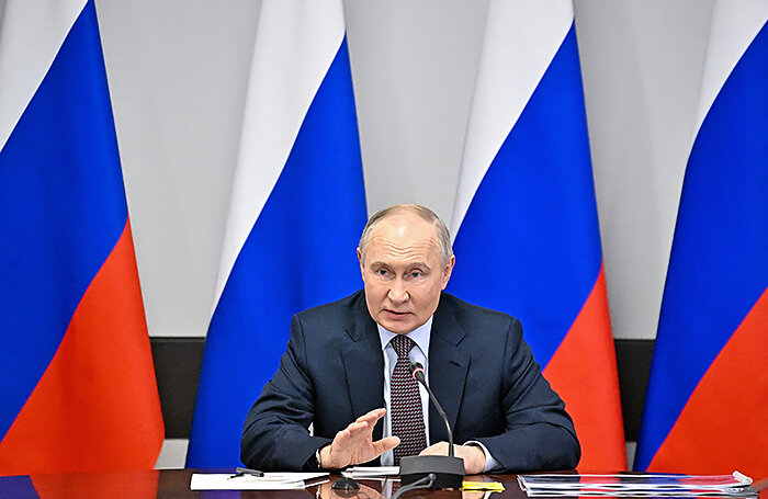    Президент РФ Владимир Путин.Sputnik/Sergei Bobylyov/Reuters