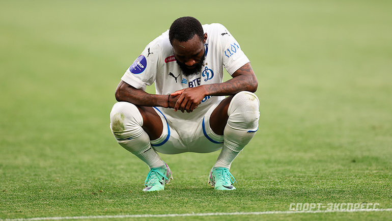    Муми Нгамале после матча с «Краснодаром».Александр Федоров