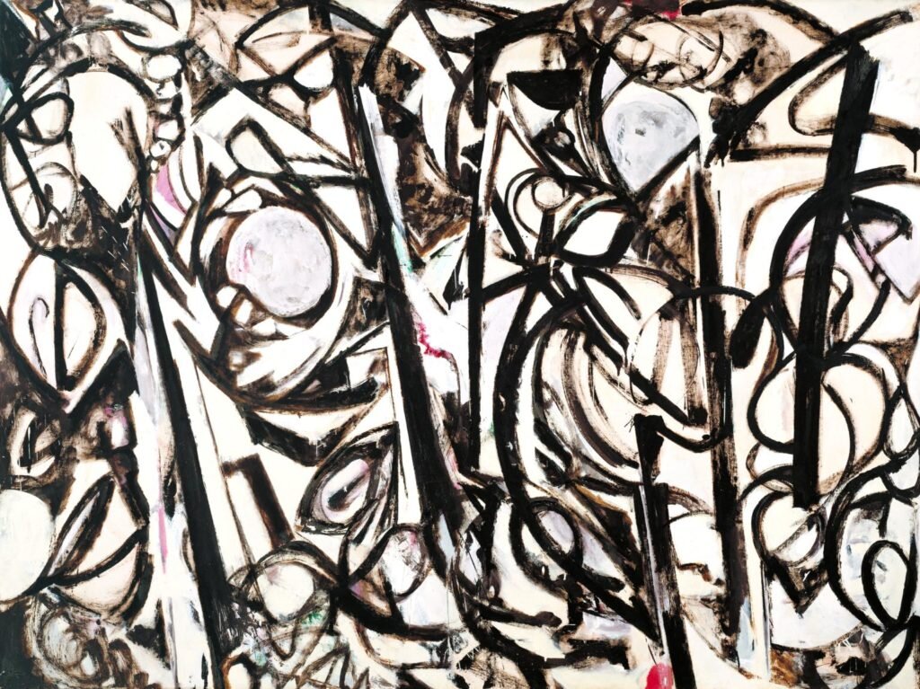 Ли Краснер, "Готический пейзаж", 1961, Тейт Модерн, Лондон, Великобритания.