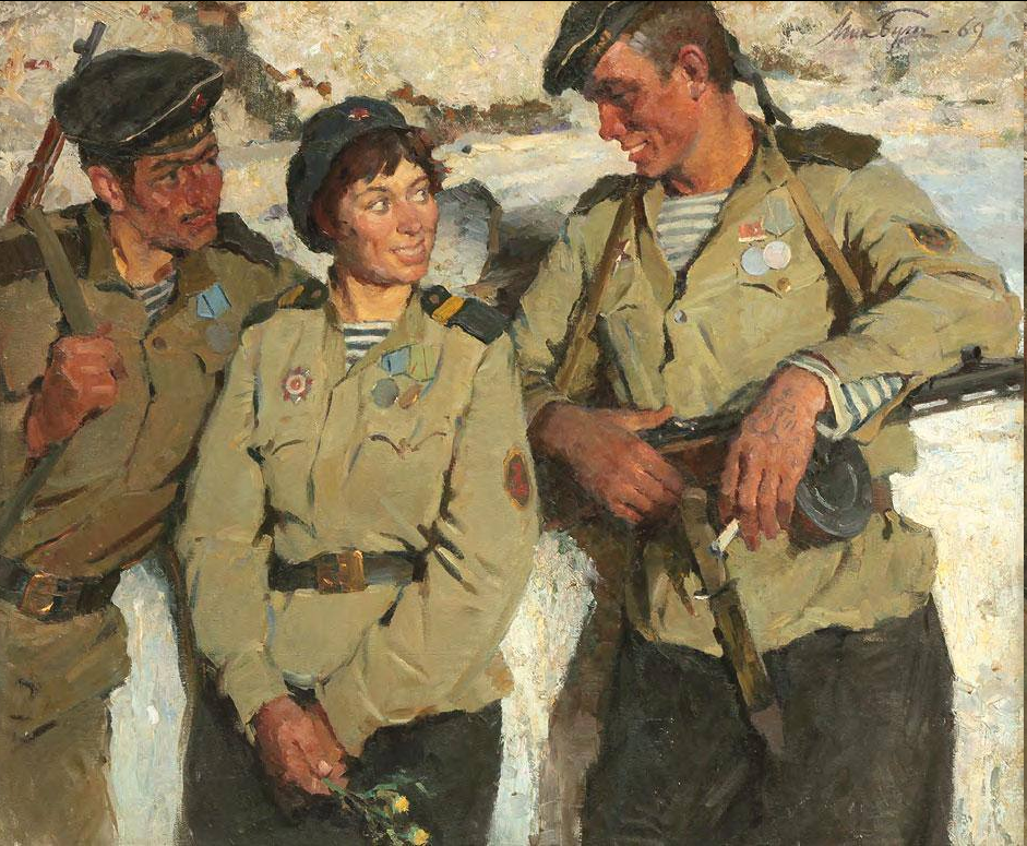 Николай Бут. «Боевые друзья». 1969