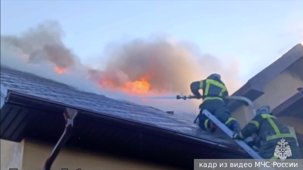     Фото: кадр из видео МЧС России   
 Текст: Антон Антонов