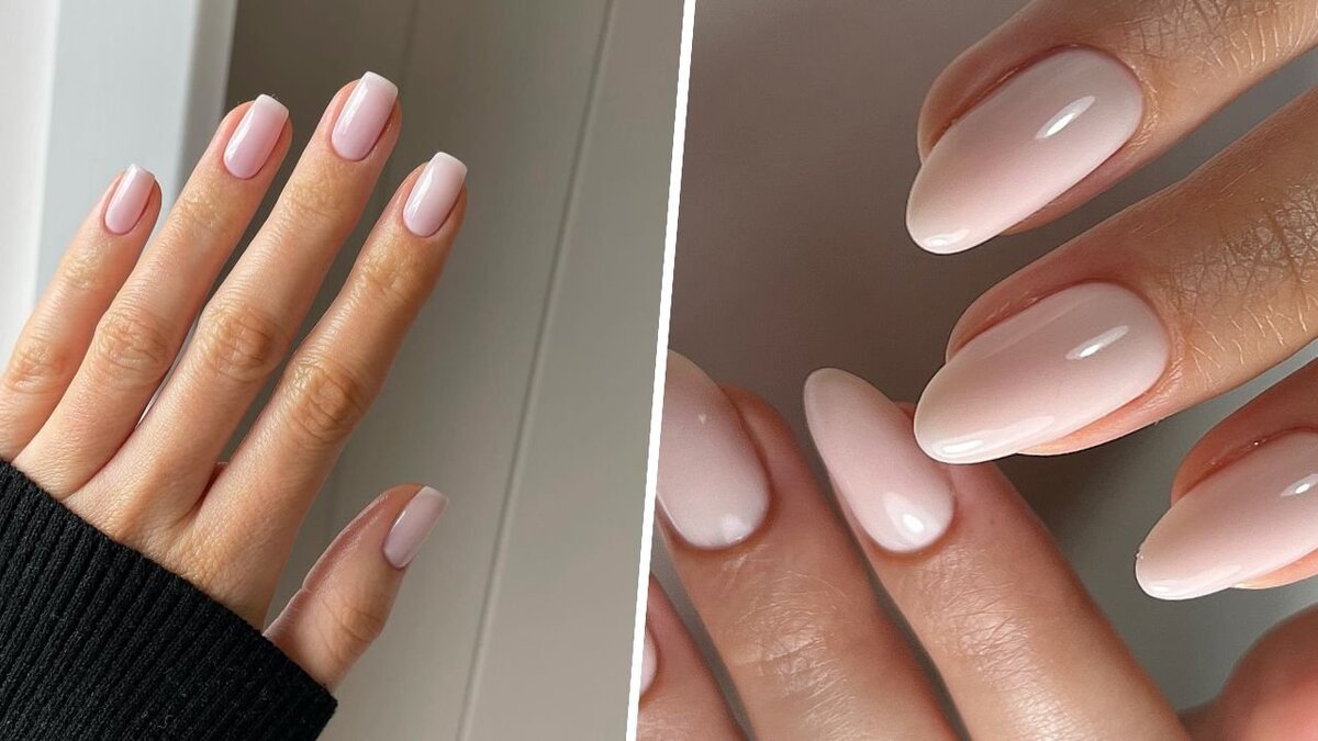 Скромный маникюр