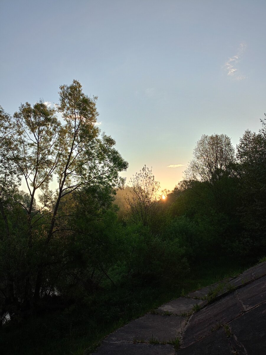 Личное фото. Встречаю рассвет. Путь к свету продолжается... 