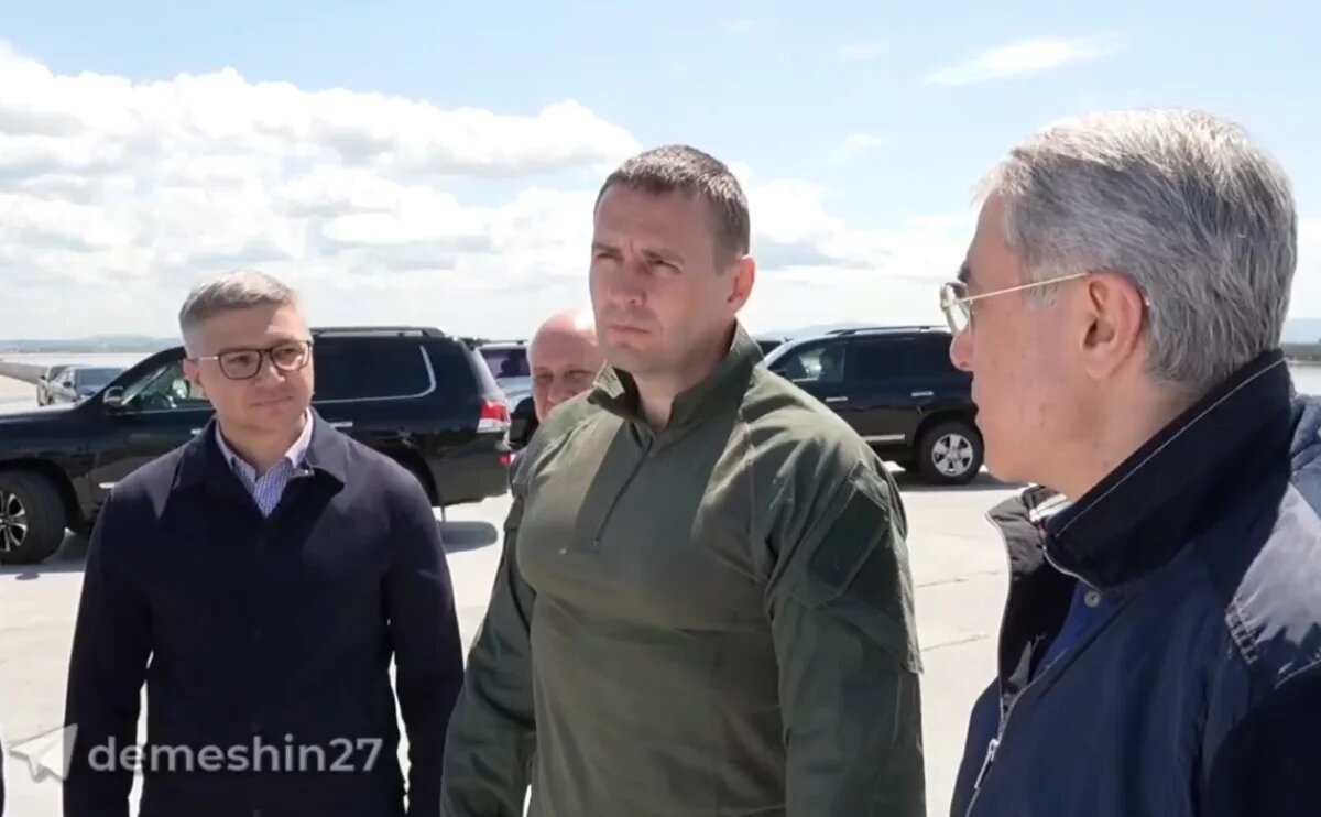    Врио губернатора Демешин раскритиковал ход строительства дамбы в Хабаровске