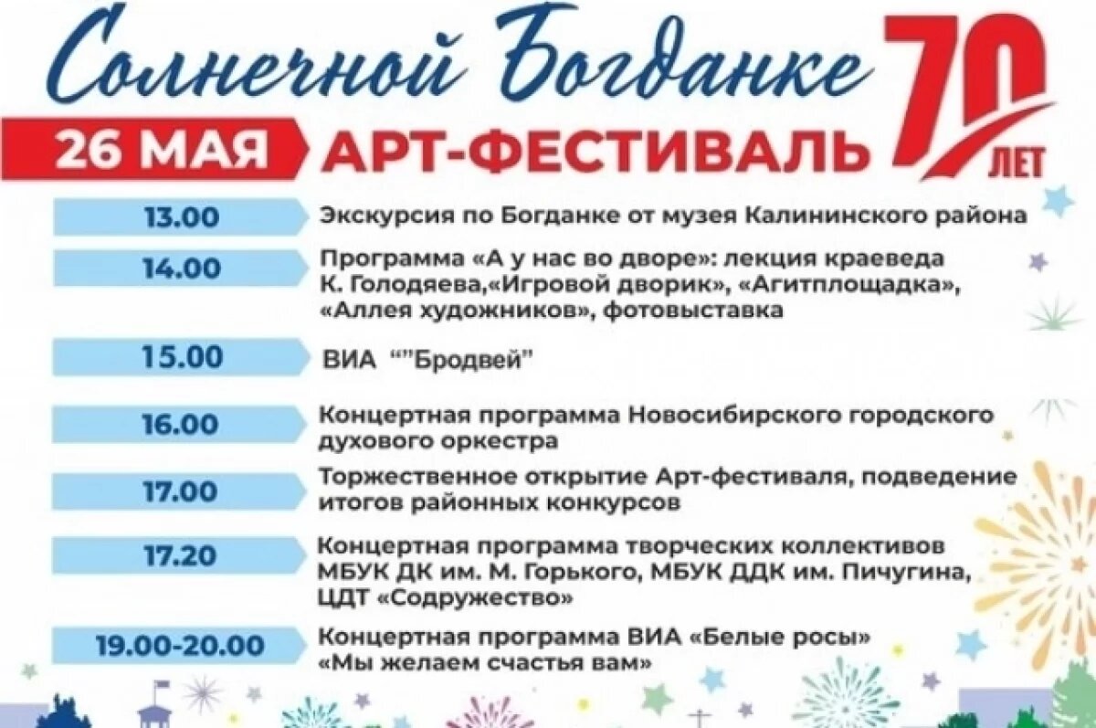 В Новосибирске пройдет праздник в честь 70-летия улицы Богдана Хмельницкого  | АиФ Новосибирск | Дзен