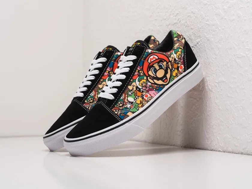 Vans Old Skool в стиле игры Марио