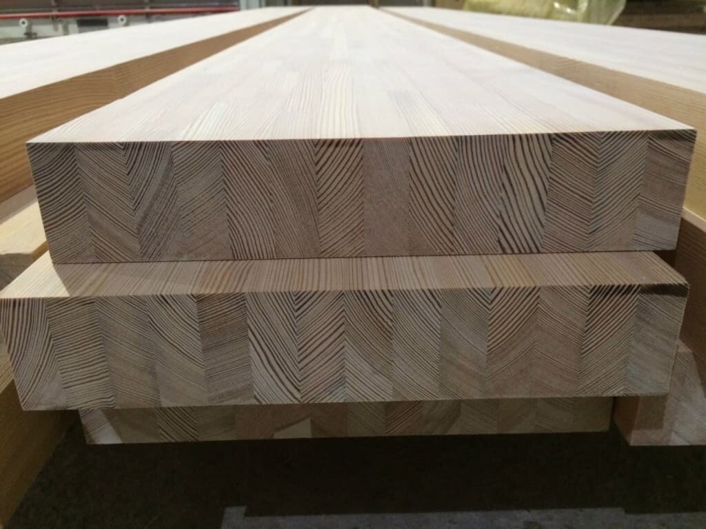 Мебельный щит из лиственницы