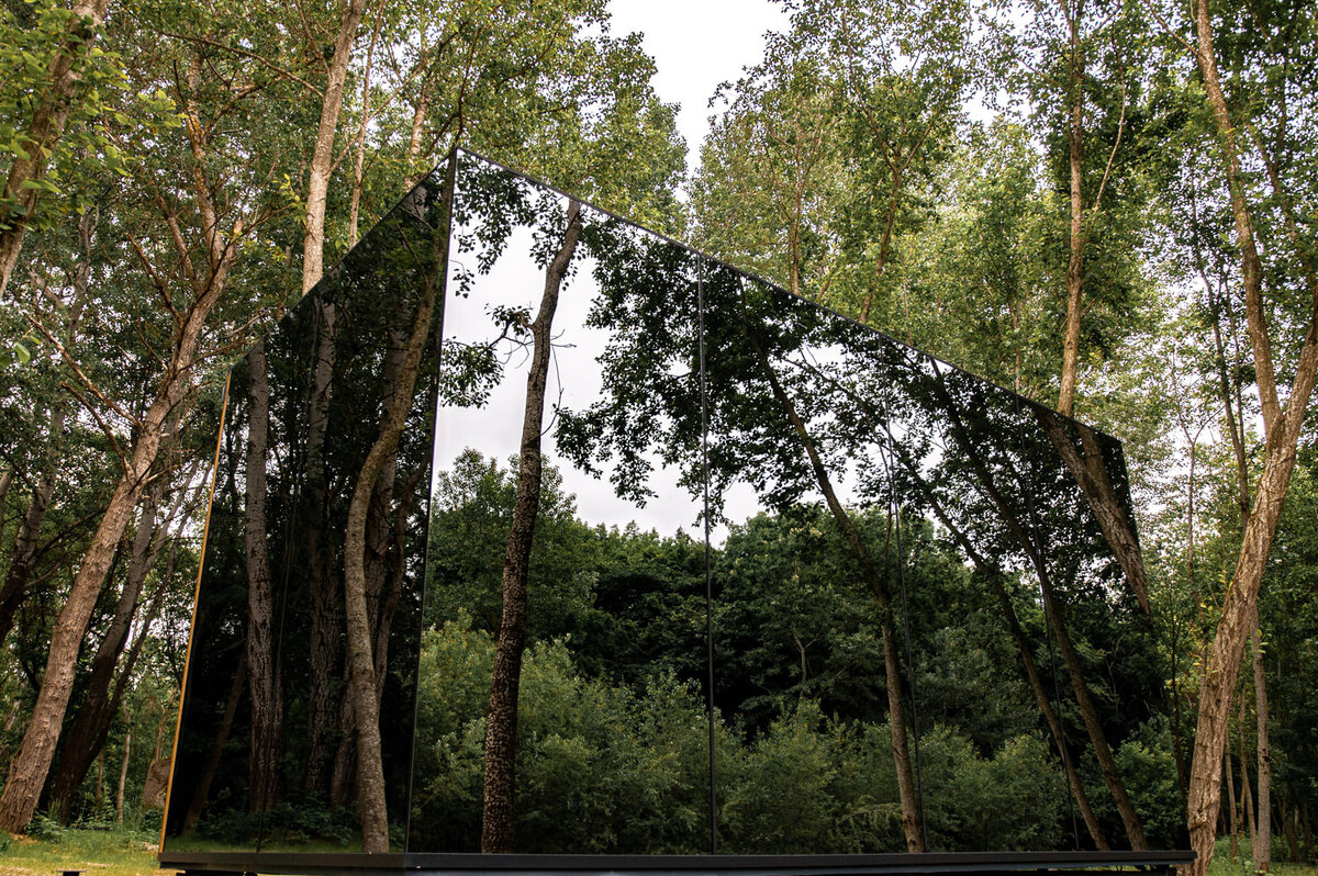 Зеркальный дом Baus в Лысогорке по дизайну Archpoint.