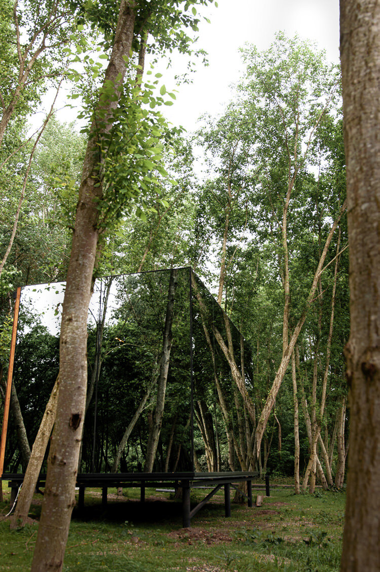 Зеркальный дом Baus в Лысогорке.