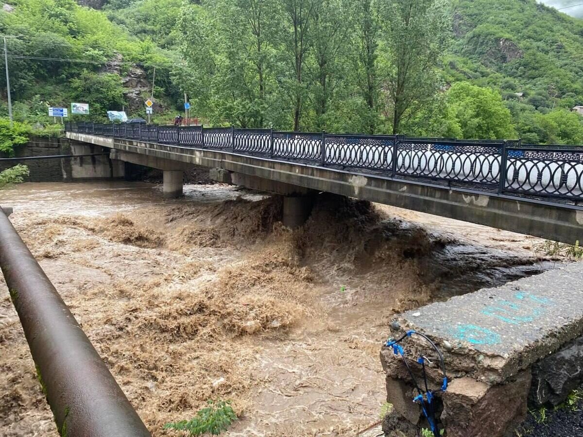    Последствия наводнения на севере Армении© Фото : Соцсети