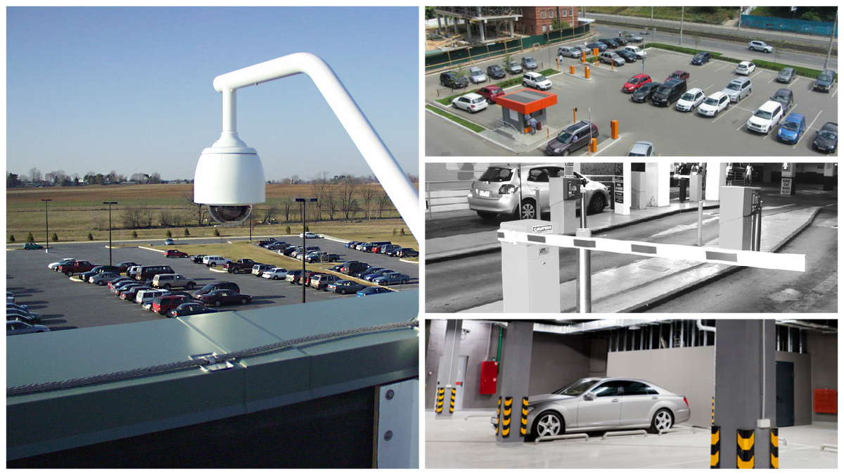 Видеонаблюдение для парковки