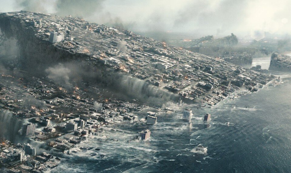    Ο κατακλυσμός που προβλήθηκε στην ταινία "2012" - για το τέλος του κόσμου, προκλήθηκε από διεργασίες στον Ήλιο που θέρμαιναν τον πυρήνα της γης