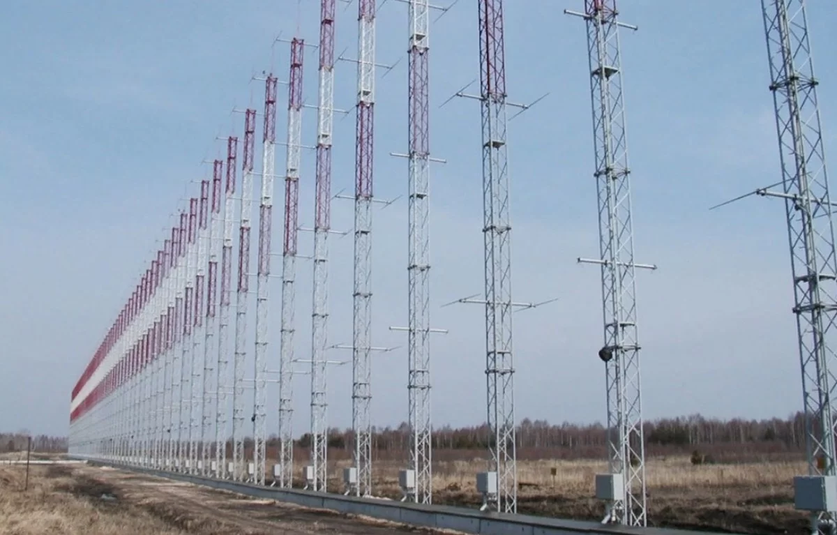 Загоризонтный радар 29B6 "Контейнер" в Мордовии. 