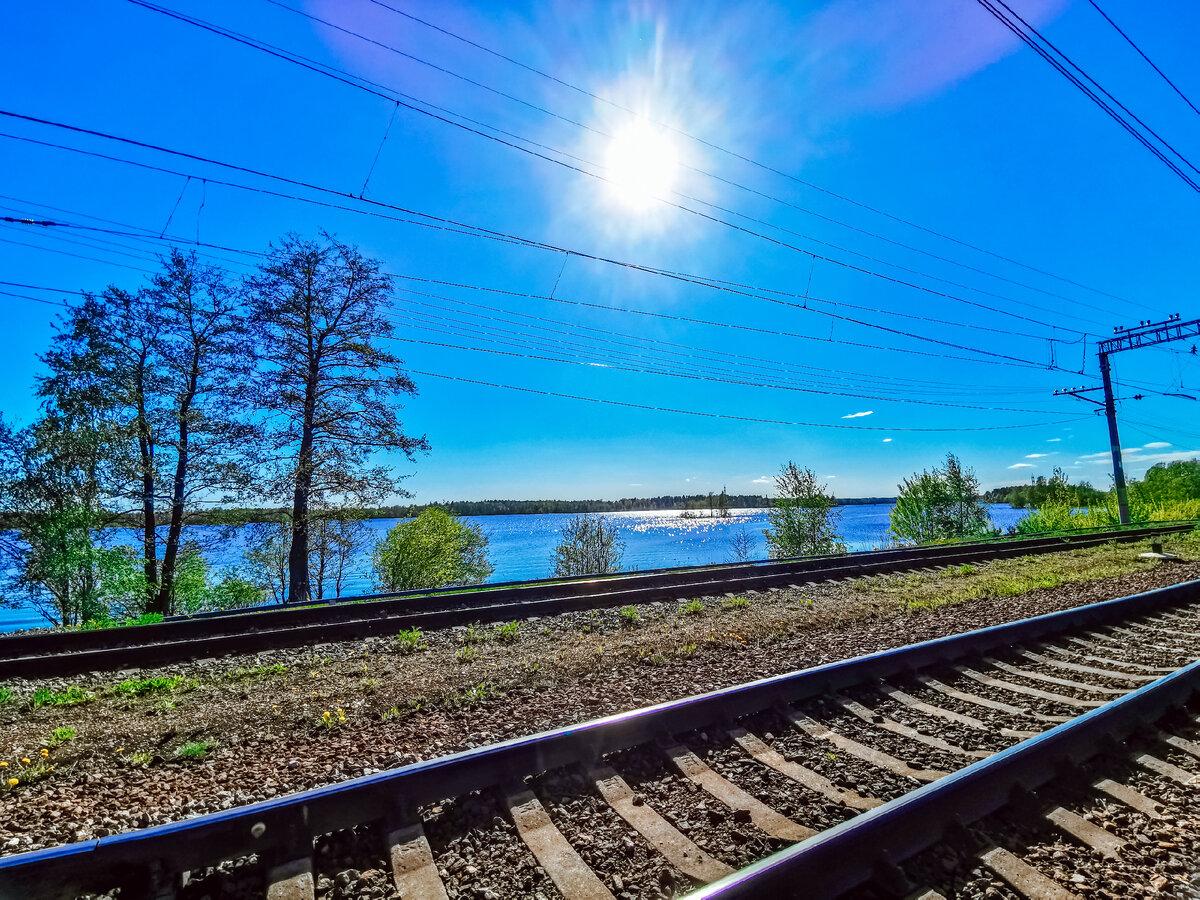 На жд станции в Приозерске 
