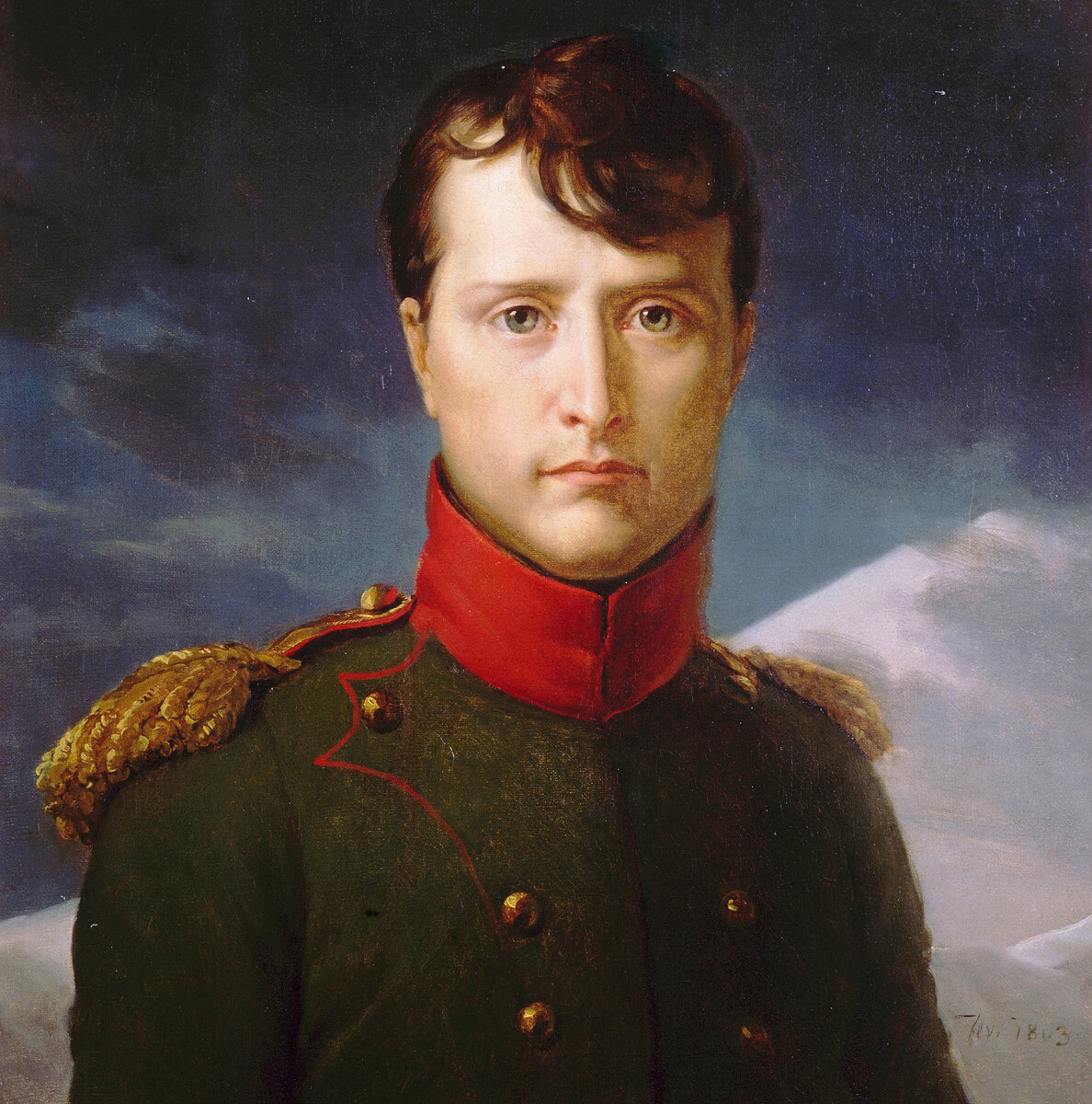 Франсуа Жерар  «Император Наполеон, отец Шарля Леона» (фрагмент) / Музей Конде, Франция 