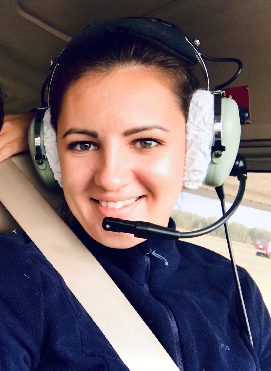 Курсантские полеты в училище