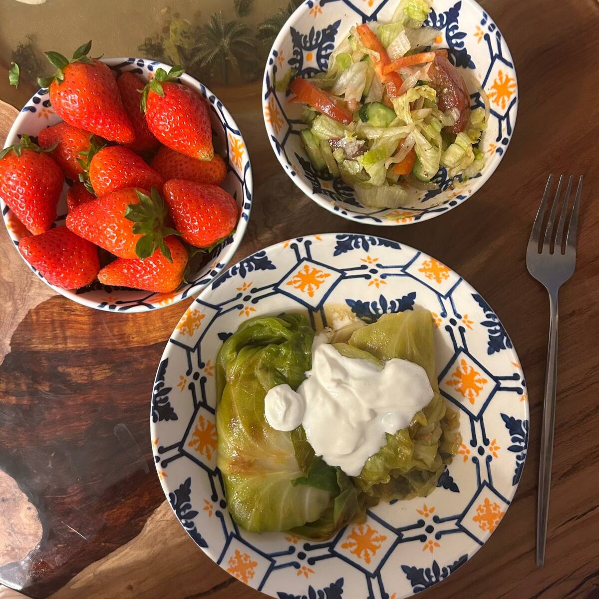 Полноценный обед. 