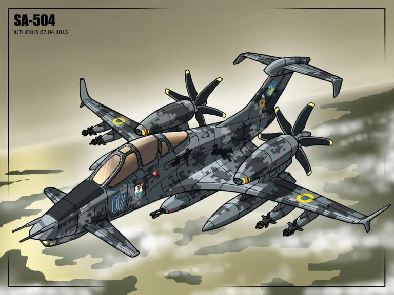  Ан-39 (Источник картинки — https://www.deviantart.com/thexhs/art/SA-504-578409868)