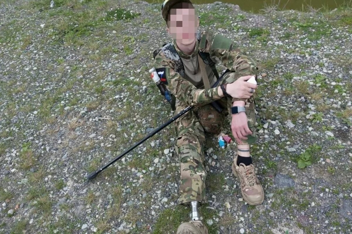    Боец из Ставропольского края, потерявший ногу на СВО, поднялся на Эльбрус