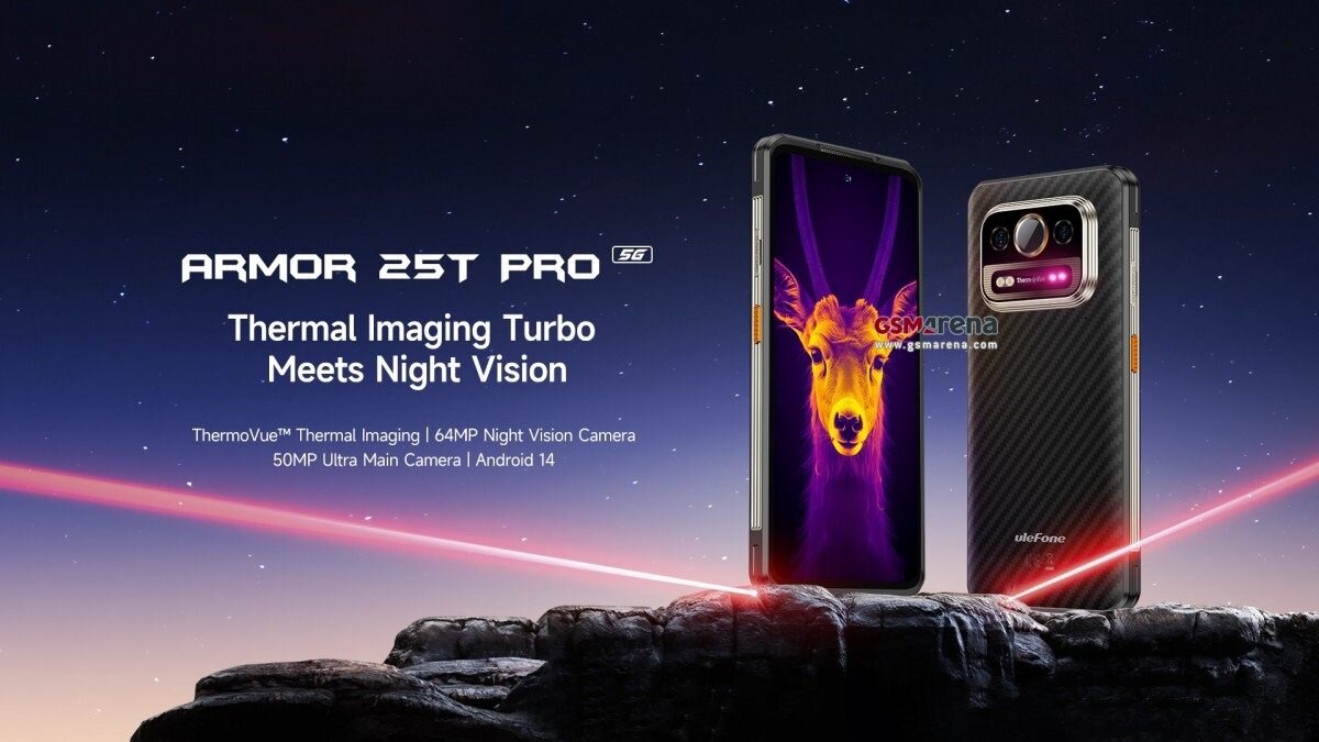 Защищённый смартфон Ulefone Armor 25T Pro получил тепловизионную камеру и  аккумулятор на 6500 мА·ч | OVERCLOCKERS.RU | Дзен