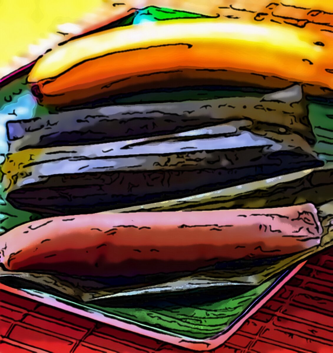 Банановый десерт на пару