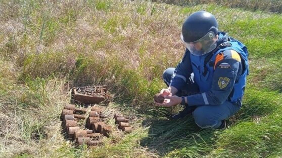    В Крыму уничтожили 18 гранат времен Великой Отечественной войны Анастасия Романова