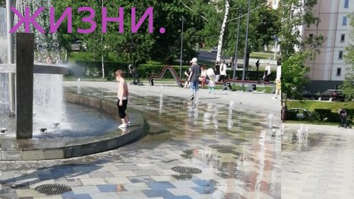 Фонтан- эпицентр притяжения жизни: магия воды в городских джунглях