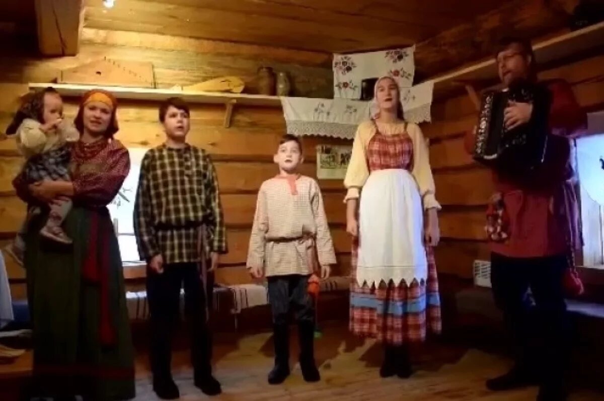    Пушкиногорский фольклорный ансамбль победил на всероссийской акции