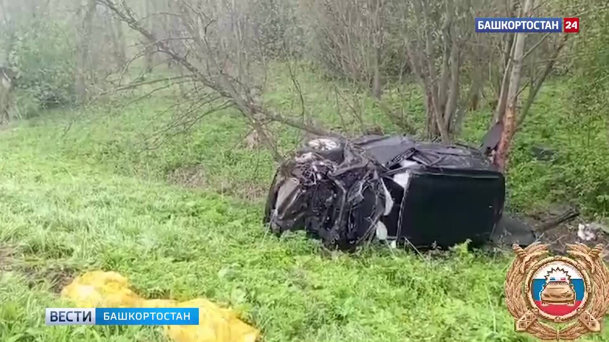    В Башкирии водитель Hyundai не справился с управлением и опрокинулся в кювет: мужчина погиб