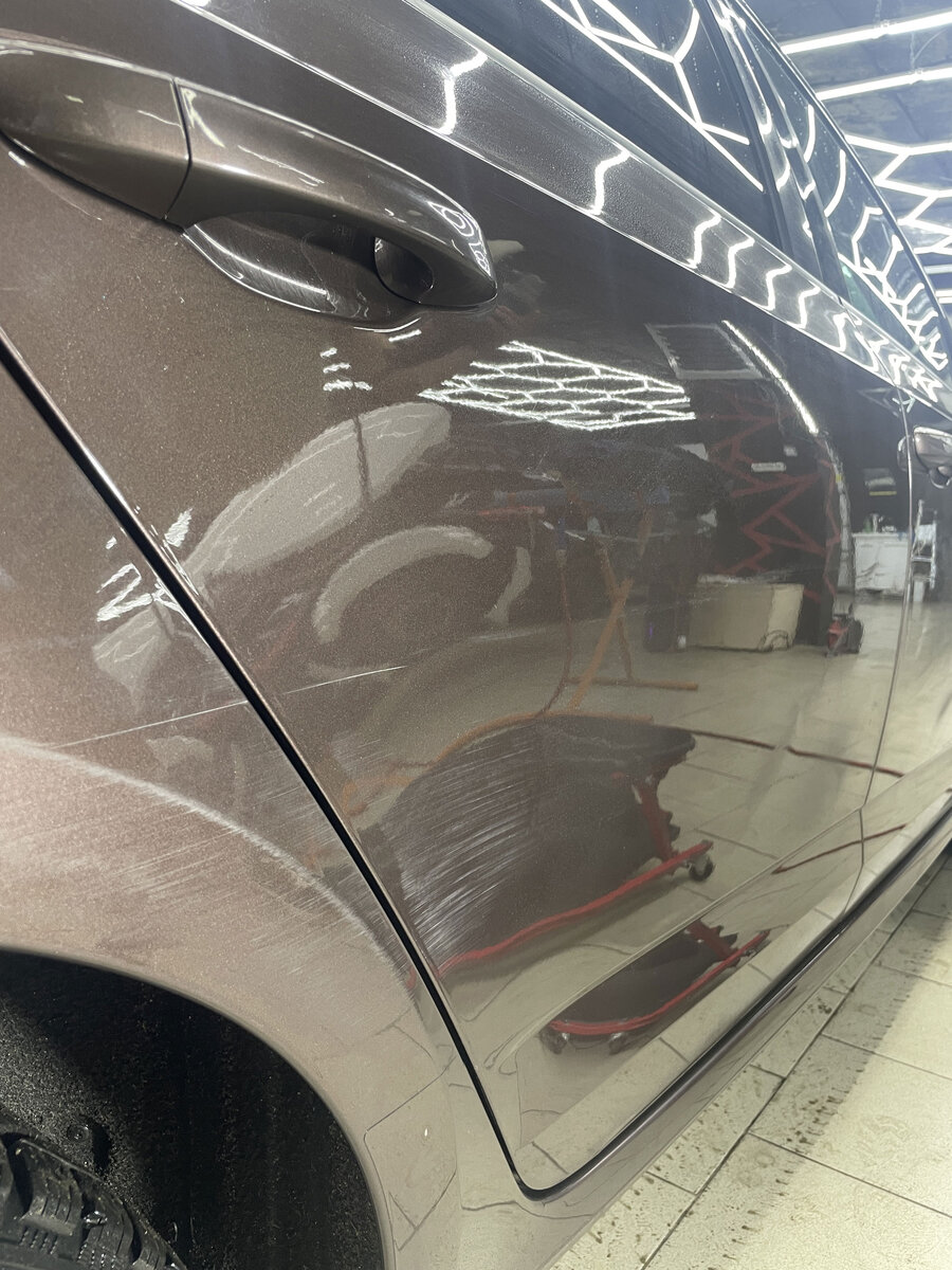 Локальная полировка крыла