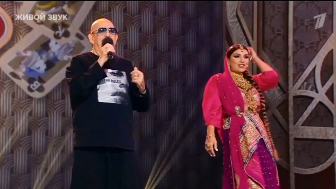 скрин сделан автором из дуэта на шоу 7 выпуск