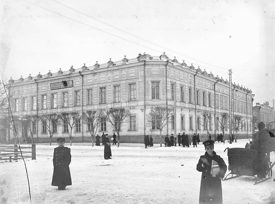 Алексеевское реальное училище, 1900-1910 гг. Автор фото: В. Л. Метенков