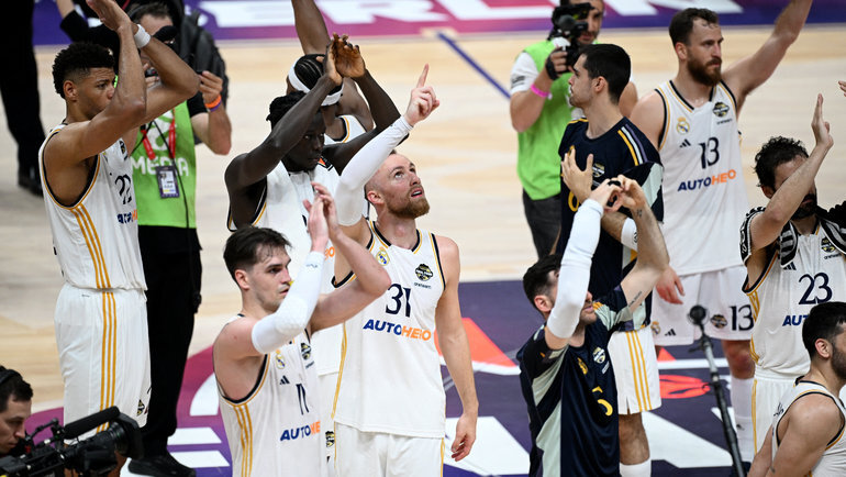    Баскетболисты "Реала". Reuters